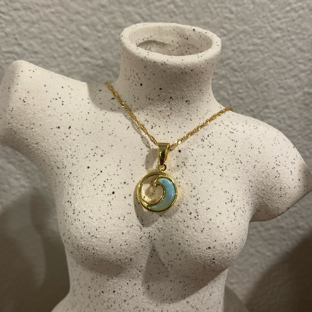 Larimar necklace